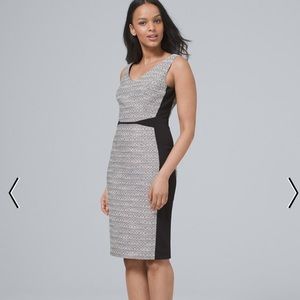 White House Black Market Tweed Sheath Dress